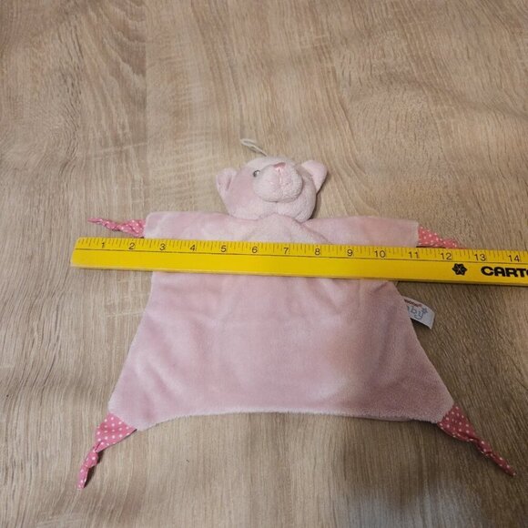 Aurora Baby Pink Bear Teether Lovey Hand Puppet - Picture 4 of 5